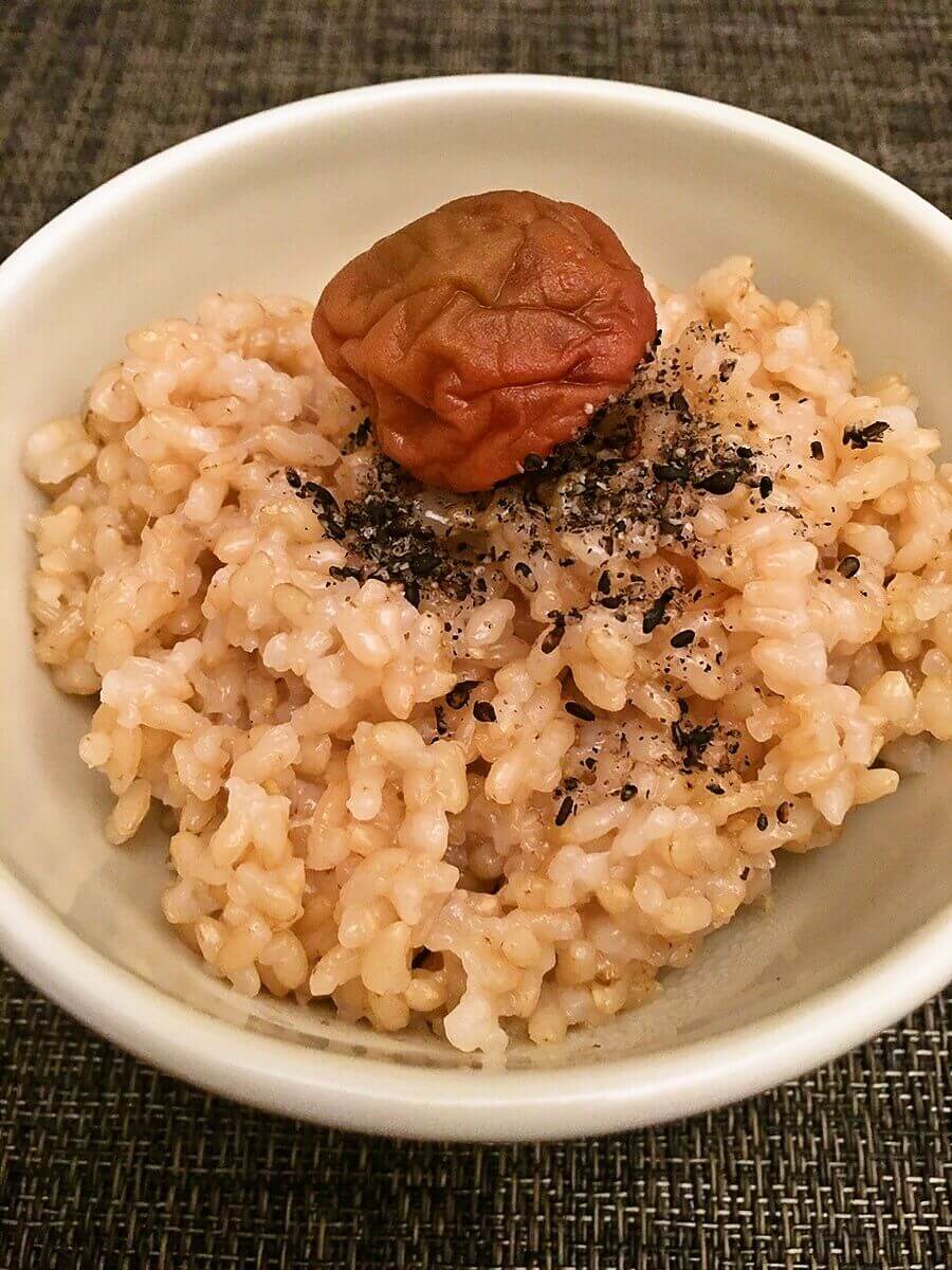 龍神梅 120g(カップ) 玄米ごはんと一緒に