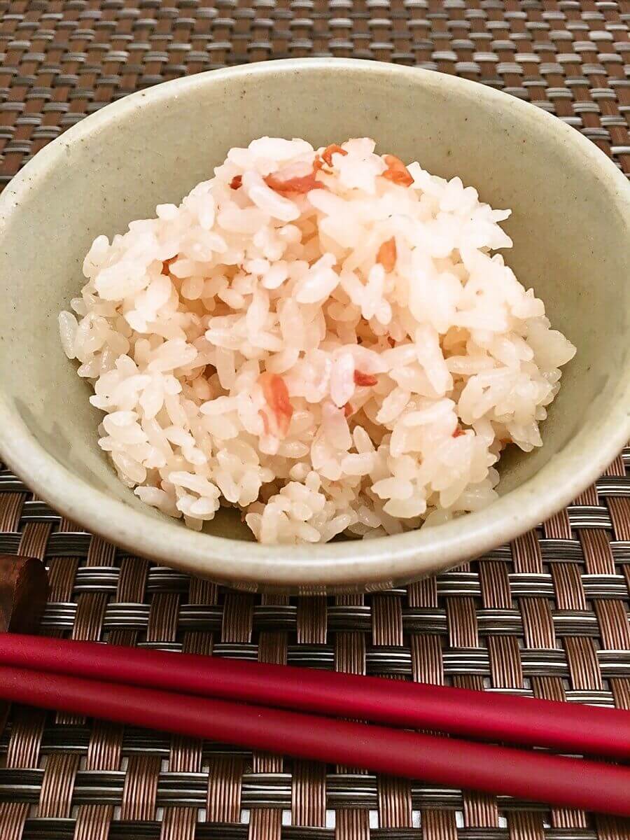 龍神梅 三年梅干(小梅) 150g 梅干しの炊き込みごはん